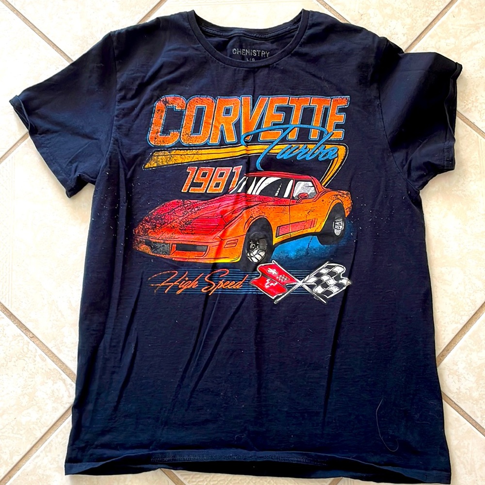 Vintage Corvette 1981 T-shirt size Large